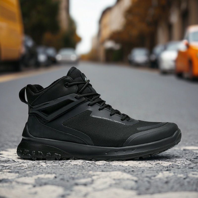 Crossfit Hard - High Top Mesh Leder Schuhe Männer