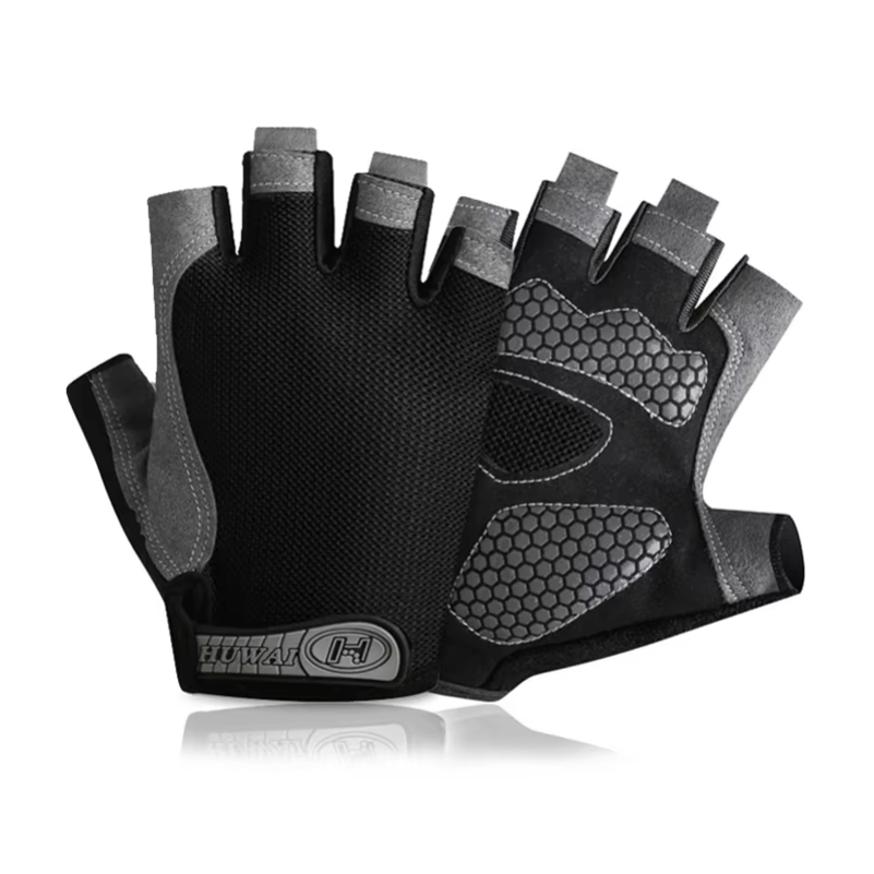 Crossfit Workout Gear - Atmungsaktive Halbfinger-Fitnesshandschuhe für Männer und Frauen