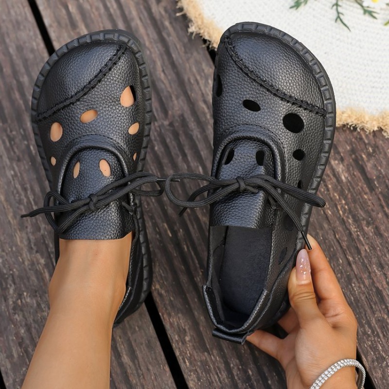 Crossfit Outfit - 2026 Sommer Neue Ausgehöhlte Schnür-Sandalen für