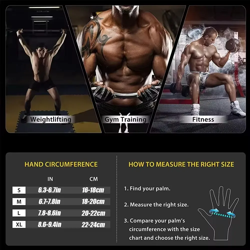 1 Paar Halbfinger-Gymnastik-Fi – Crossfit Workout Gear Bewertung und Preis