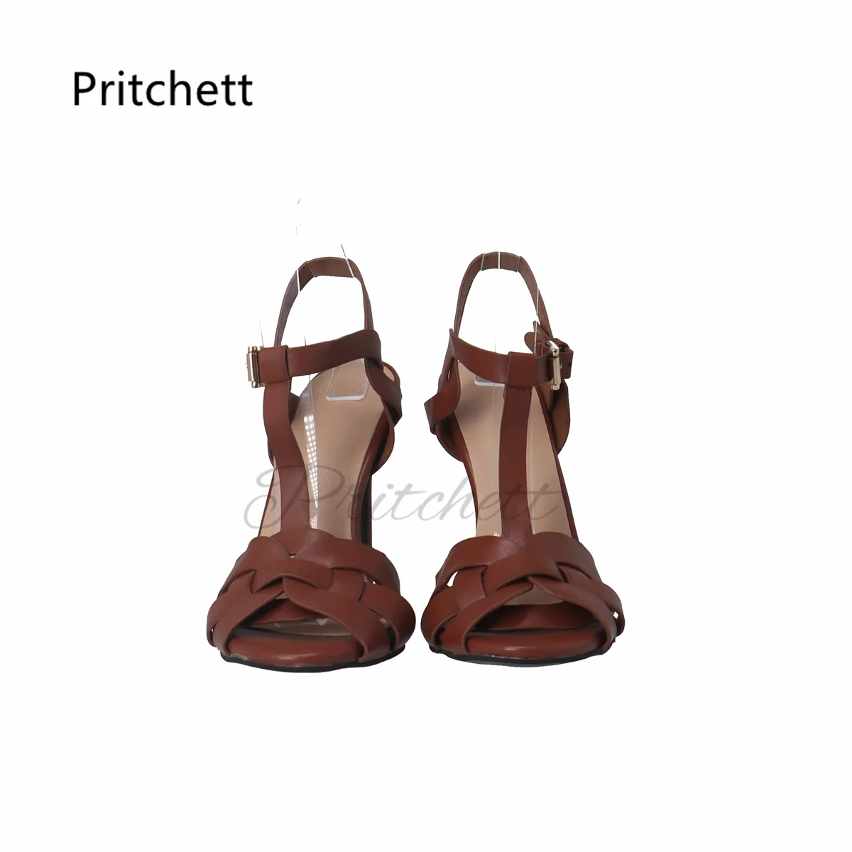 Braune Kreuzgewebte High Heels – Crossfit Lady Bewertung und Preis