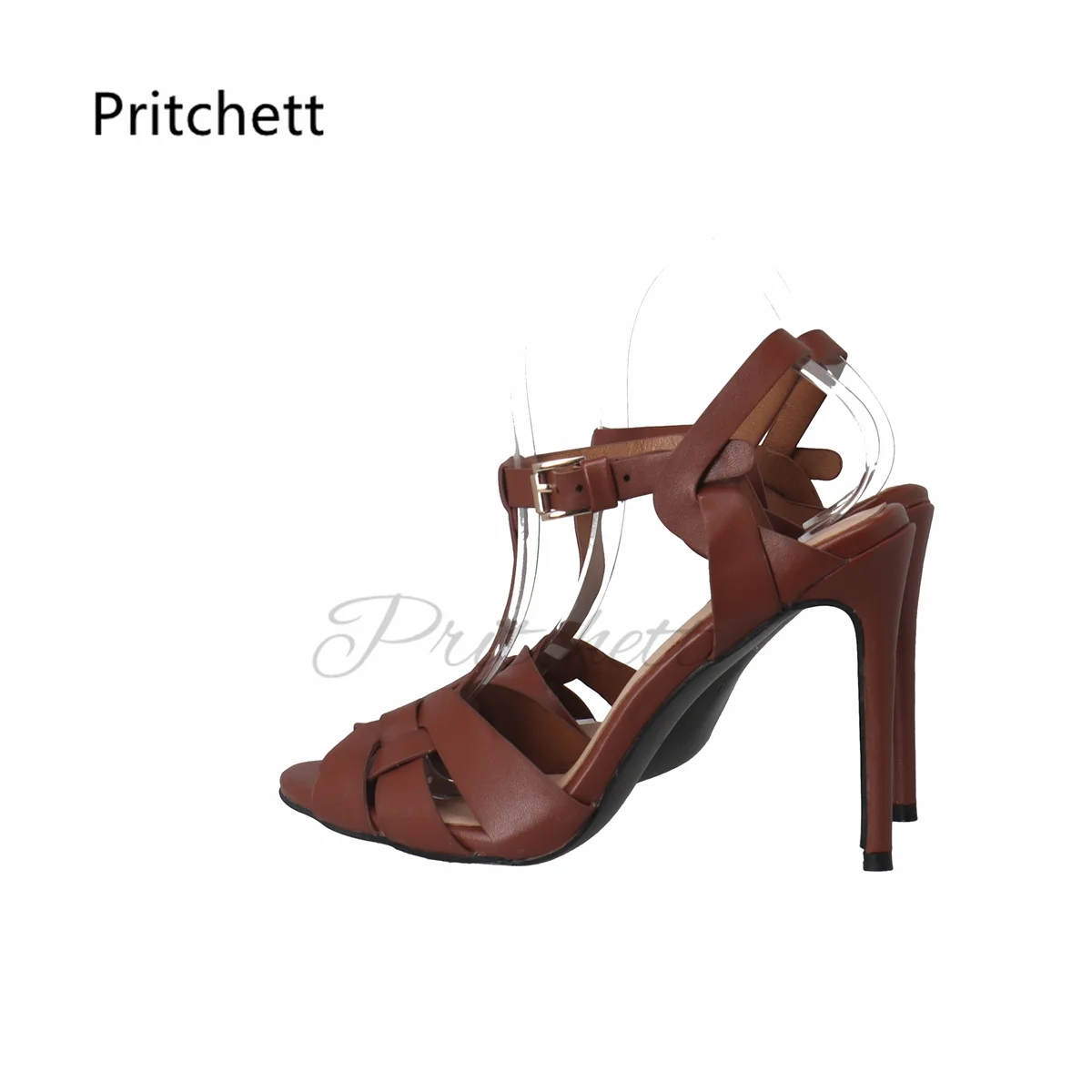 Braune Kreuzgewebte High Heels – Crossfit Lady Bewertung und Preis